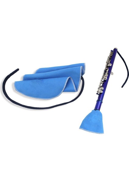 Saksafon Sax Temizleme Bakım Seti 2 Adet Temizlik Bezi Müzik Aleti Bakım Aracı (Yurt Dışından)