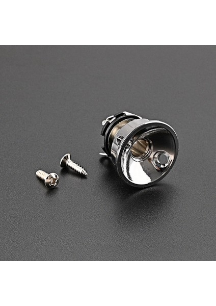 6.35MM 1/4 Inç Gitar Jakı Stereo Çıkış Soketi Elektro Gitar Parçaları Için (Yurt Dışından)