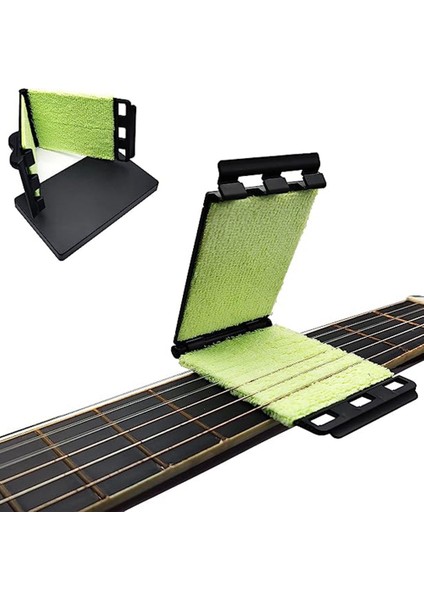 Adet Gitar Teli Temizleyici, Gitar/bas/mandolin/ukulele Için Dize ve Klavyeyi Temizlemek Için Kullanılır (Yurt Dışından)