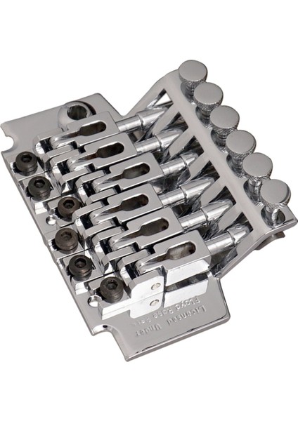 Krom Elektro Gitar Tremolo Köprü Çift Kilitleme Sistemi / 2 Çiviler Arasında 78MM Eyer Üzerinden Teller / Merkezler (Yurt Dışından)