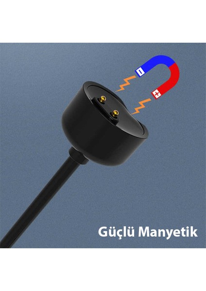 Xiaomi Mi Band 7- 6 Mi Band 5 USB Şarj Kablosu 50CM
