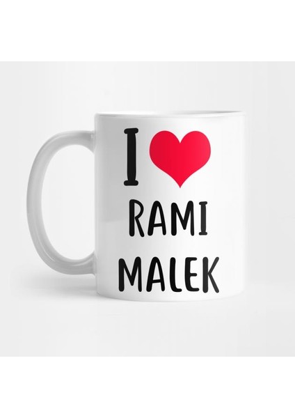 I Love Rami Malek Kupa Bardak