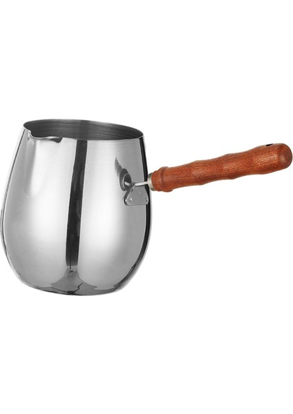 Paslanmaz Çelik Türk Cezvesi Sızdııökme Tereyağı Isıtıcı Pot 300ML (Yurt Dışından)
