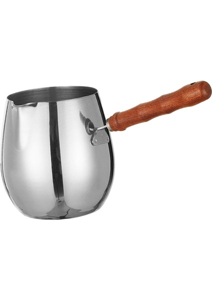 Paslanmaz Çelik Türk Cezvesi Sızdııökme Tereyağı Isıtıcı Pot 300ML (Yurt Dışından) indirimleri
