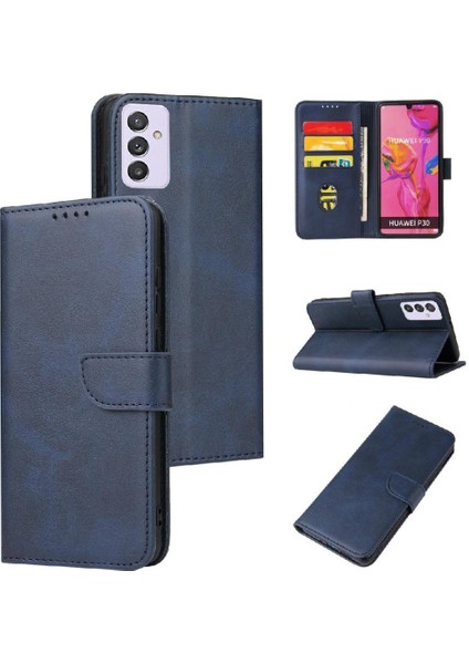 Samsung Galaxy A82 5g Kart Ekleme Manyetik Karbon Fiber ile Kılıf (Yurt Dışından)