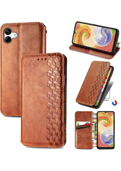 Samsung Galaxy A04 Için Kılıf Kapak Kapak Moda Tasarımı Zarif Iş (Yurt Dışından)