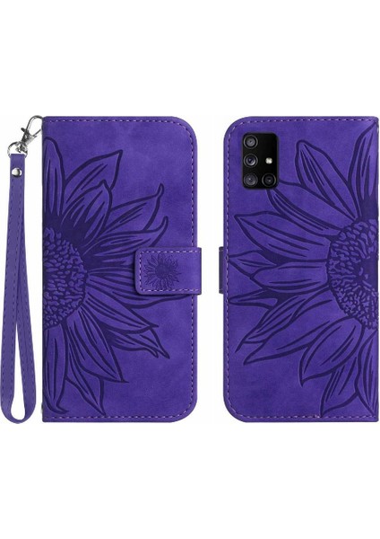 Pu Deri Samsung Galaxy A51 5g İçin (Yurt Dışından)