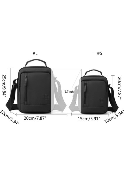 Yuekeda-Büyük Erkekler Bir Omuz Gündelik Crossbody Bag (Yurt Dışından) modelleri