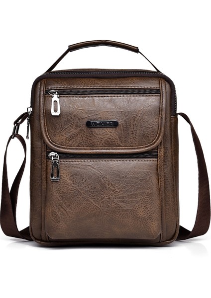 Yuekeda-Retro Erkekler Küçük Satchel Çanta (Yurt Dışından)
