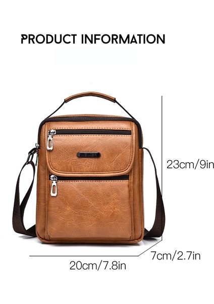 Yuekeda-Retro Erkekler Küçük Satchel Çanta (Yurt Dışından) modelleri