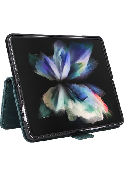 Samsung Galaxy Z Için Kılıf Fold 3 5g Kart Yuvaları Cüzdan Kapak Çevirin Tpu (Yurt Dışından) fırsatları