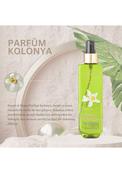 The Shedi Luxury Neroli & Ylang Parfüm Kolonya 200 Ml