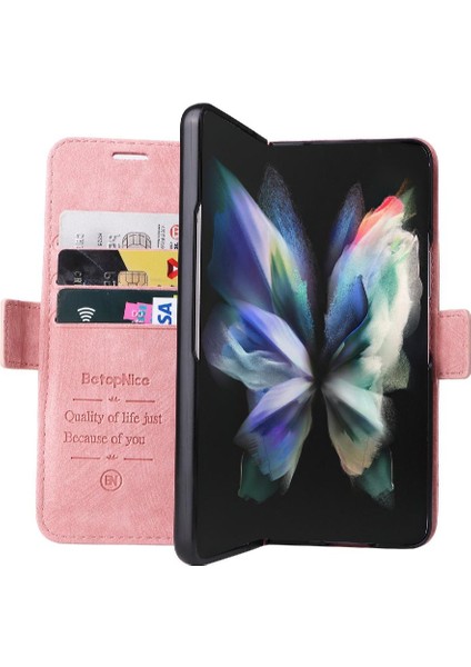 Samsung Galaxy Z Için Kılıf Fold 3 5g Kart Yuvaları Cüzdan Kapak Çevirin Tpu (Yurt Dışından) indirimleri