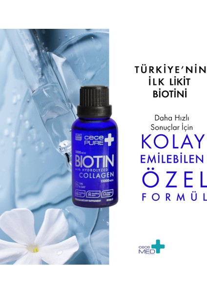 Cecepure Biotin 5000 mcg 30 ml