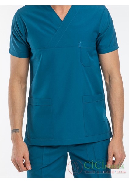 Zarf Yaka Petrol Mavisi Takım fiyatları