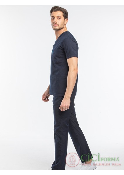 Zarf Yaka Lacivert Erkek Takım modelleri