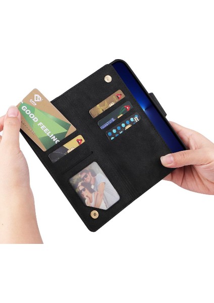 El Kayışı Fermuar Cüzdan Kapak ile iphone 13 Pro Kart Tutucu Için Kılıf (Yurt Dışından) fırsatları