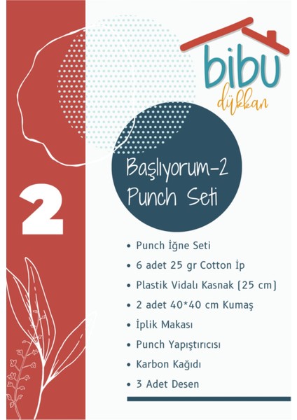 Başlıyorum-2 Punch Seti