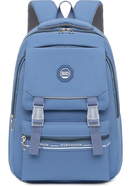 Şık Büyük Sırt Çantası 15.6 Inç Suya Dayanıklı Öğrenci Okul Çantası Rahat Trendy Sırt Çantası (Yurt Dışından)