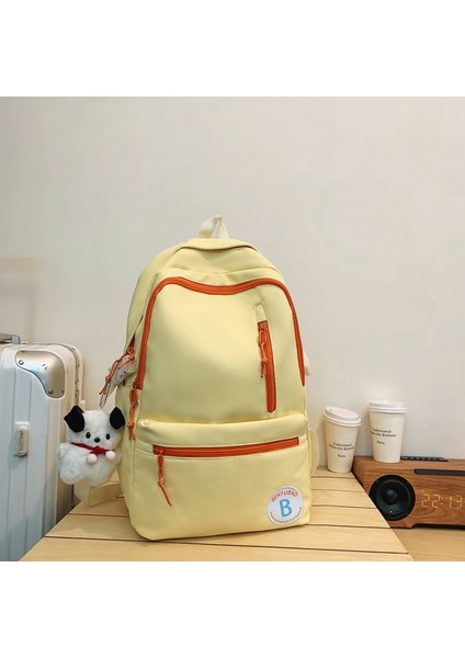 Sırt Çantası Basit Kız Öğrenci Kore Tarzı Basit Öğrenci Okul Çantası Öğrenci Sırt Çantası (Yurt Dışından)