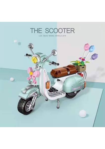 Mini Blok 1117 Motosiklet Scooter Mini Bloklar Serisi 673 Parça fiyatları