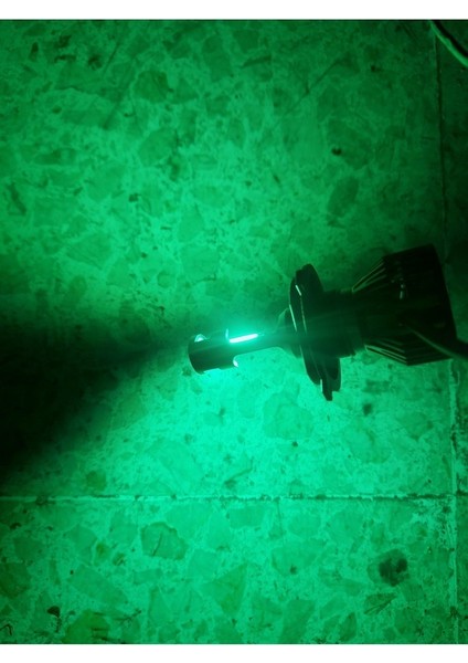 H1 / H3 / H4 / H7 / H11 / H27 / 9005 / 9006 Slim Mini LED Xenon Green Yeşil Renk 8000LM Yeşil LED Zenon fiyatları