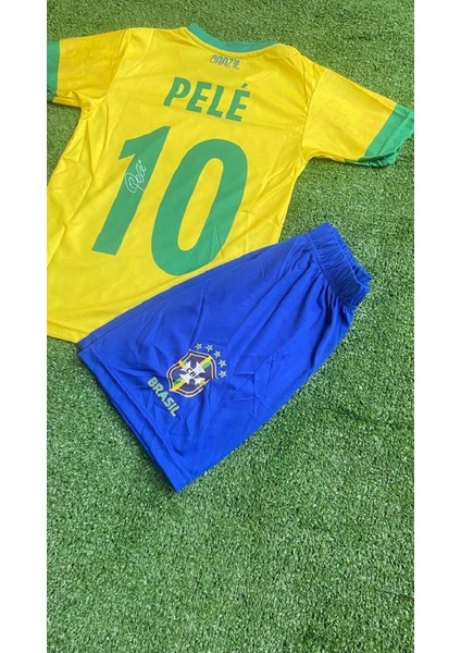Pele Nostalji Özel Tasarım Pele Halı Saha Forması