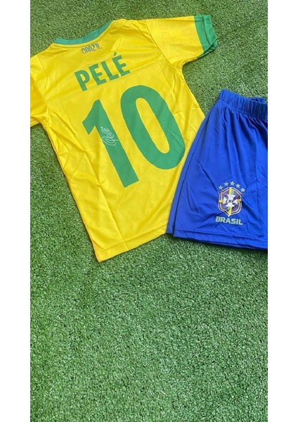 Pele Nostalji Özel Tasarım Pele Halı Saha Forması