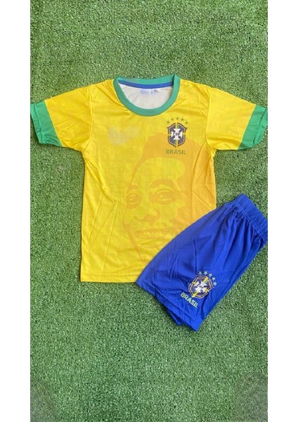 Pele Nostalji Özel Tasarım Pele Halı Saha Forması