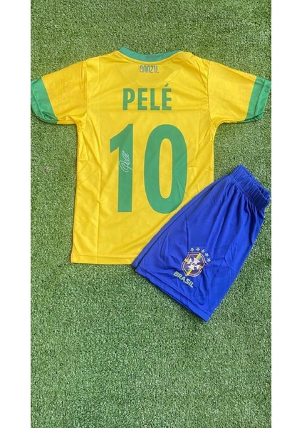 Pele Nostalji Özel Tasarım Pele Halı Saha Forması