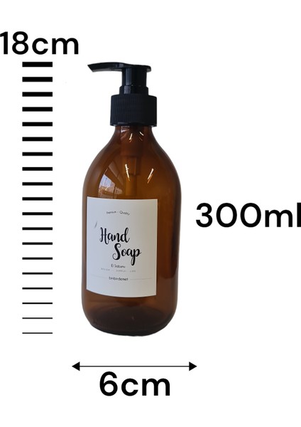 Binbirdemet Amber Sabunluk 300ML