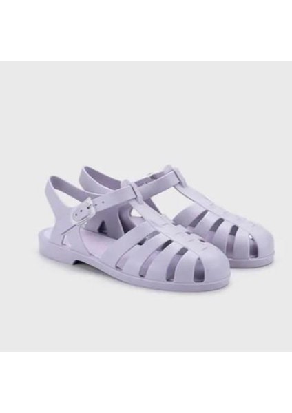 Kadın Biarritz Mate Lila Malva Tokalı Sandalet