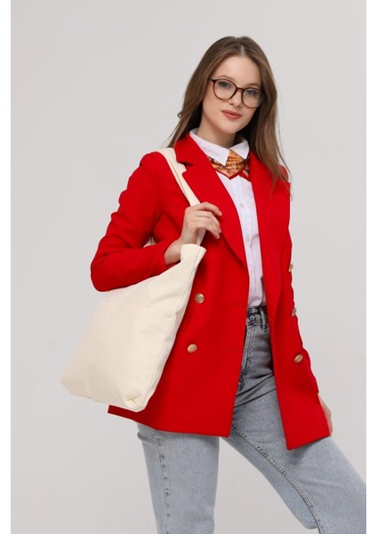 3 Cepli Ekru Gabardin Çanta fırsatları