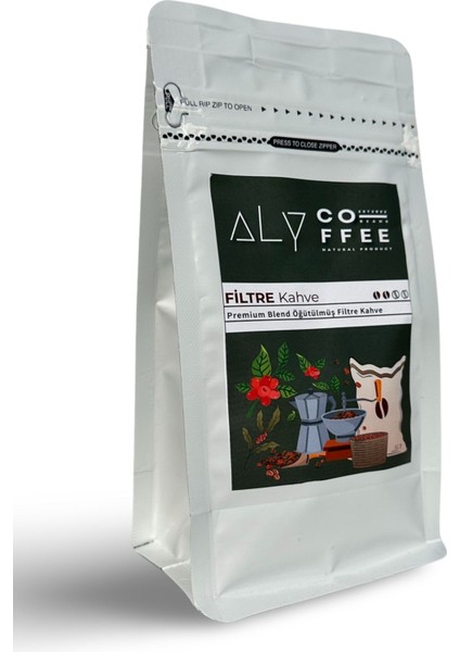 Öğütülmüş Filtre Kahve Premium Blend 250 gr