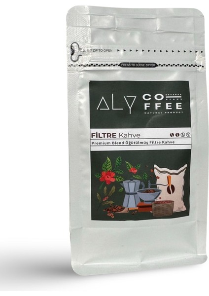 Öğütülmüş Filtre Kahve Premium Blend 250 gr