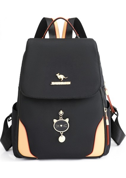 Şık ve Sevimli Kontrast Renkli Seyahat Sırt Çantası (Yurt Dışından)