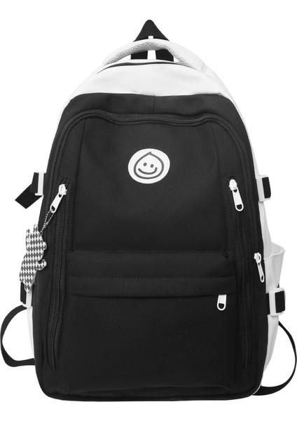 Sırt Çantası Kore Tarzı Basit Öğrenci Sırt Çantası (Yurt Dışından)
