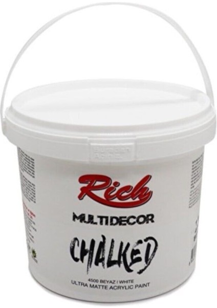 Rich Multi Decor Chalked Beyaz 1000 gr Akrilik Boya