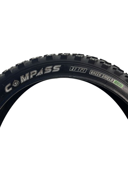 20X4.0 3mm Zırhlı Dişli Fat Bike Bisiklet Dış Lastik Siyah
