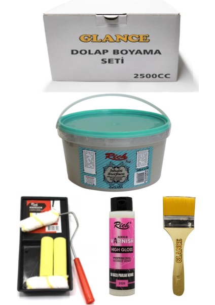 Multi Surface 2500CC Granit (3,5kg) Genel Amaçlı Boyama Seti