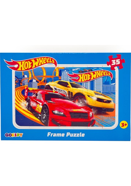 Hot Wheels Frame Puzzle