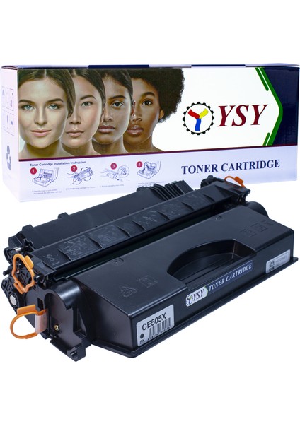 Hp P2055D, P2055DN, P2055X (6.9K) Sayfa Verimli Muadil Toner Kartuş