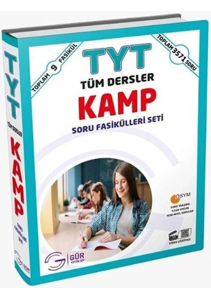 TYT Tüm Dersler Soru Fasikülleri Kamp Seti