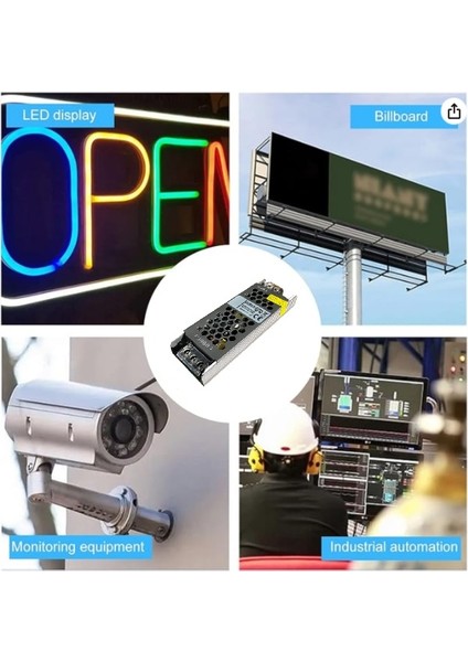 24 Volt LED Adaptör Trafo (Güç Kaynağı)