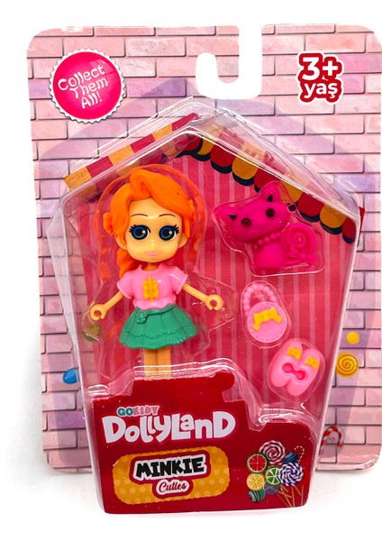 Dollyland Minkie Petli Bebek Cuties