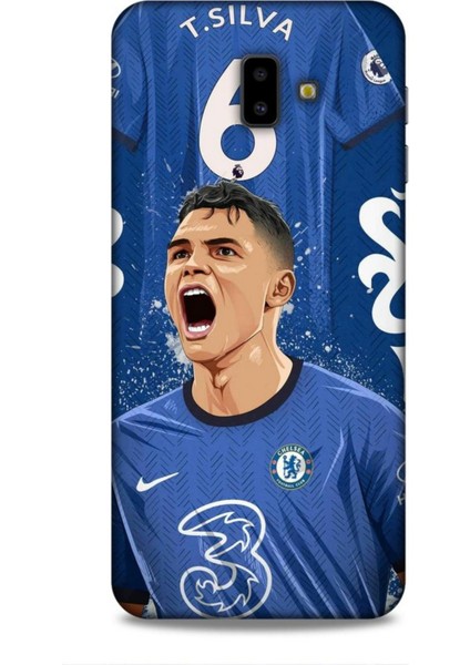 Samsung Galaxy J6 Plus Verus Futbolcular 23 Thiago Silva Telefon Kabı