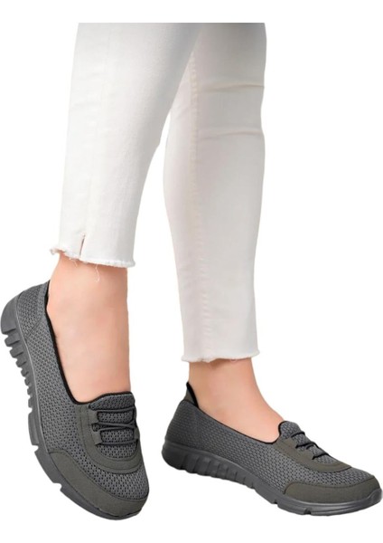Ortopedik Kadın Yürüyüş Ayakkabısı FÜME