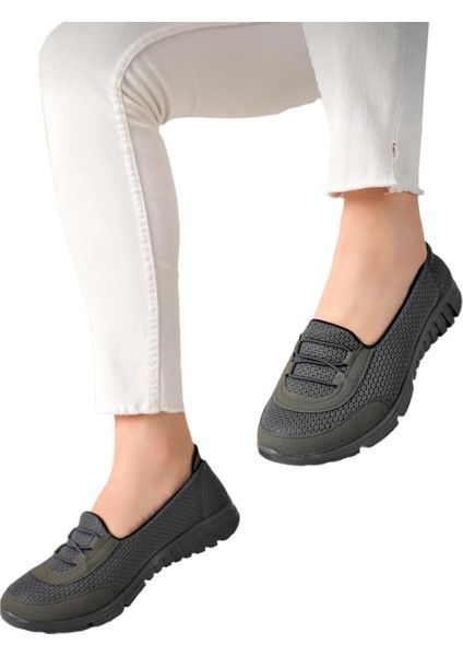 Ortopedik Kadın Yürüyüş Ayakkabısı FÜME fiyatları