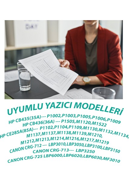 Hp P1505 M1132 CE285A Yüksek Verimli Muadil Toner (Çipli)