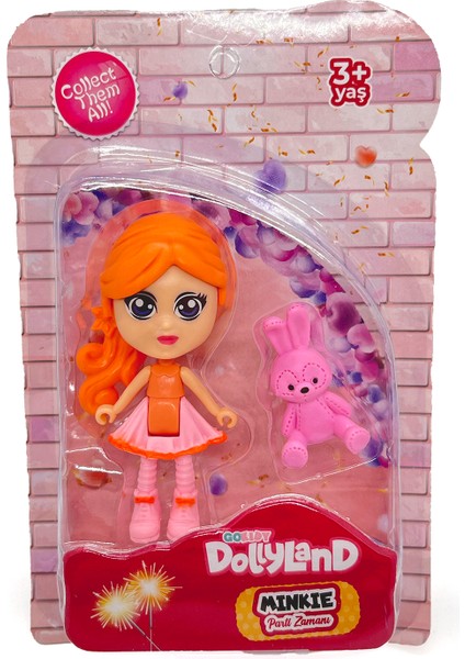 Dollyland Minkie Petli Bebek Parti Zamanı